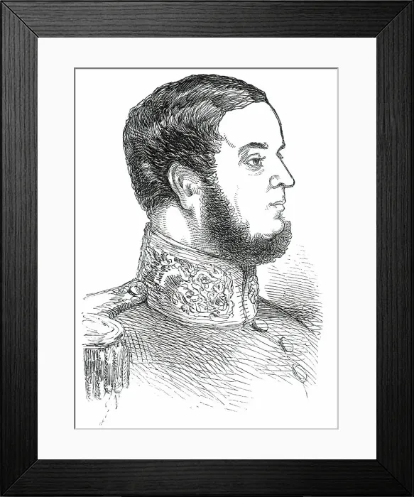 Framed Print : Lord Methuen, 1850. Creator: Unknown Framed Print : Lord Methuen, 1850. Creator: Unknown
