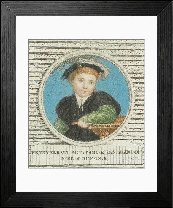 Framed Print : Henry Brandon, published March 26, 1798. Creator: Francesco Bartolozzi