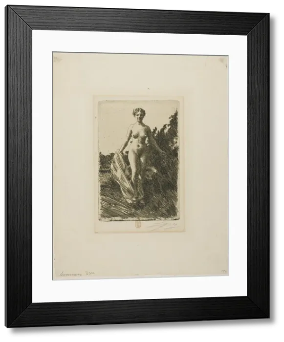 Framed Print : Summer, 1907. Creator: Anders Leonard Zorn Framed Print : Summer, 1907. Creator: Anders Leonard Zorn