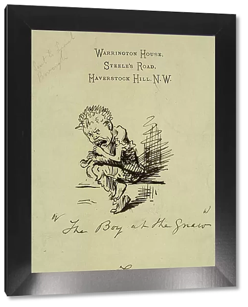 The Boy at the Gnaw, n.d. Creator: Frederick Barnard