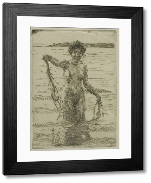 Framed Print : Seaweed, 1910. Creator: Anders Leonard Zorn Framed Print : Seaweed, 1910. Creator: Anders Leonard Zorn