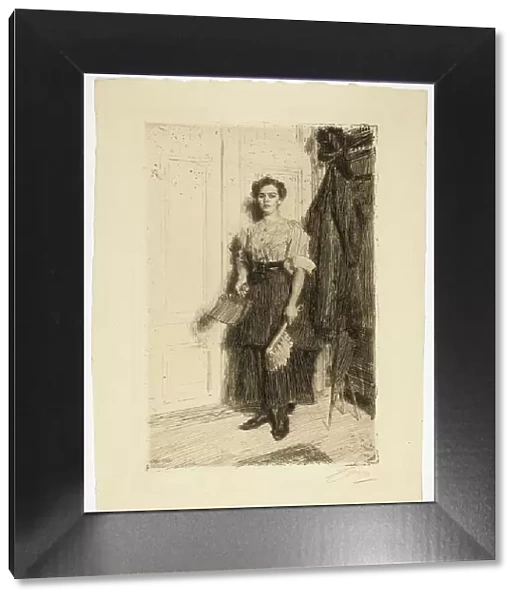 The New Maid, 1909. Creator: Anders Leonard Zorn