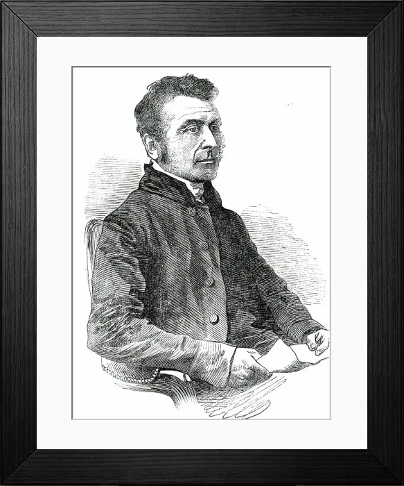 Framed Print : The Right Rev. Dr. Fulford, Lord Bishop of Montreal, 1850. Creator: Unknown Framed Print : The Right Rev. Dr. Fulford, Lord Bishop of Montreal, 1850. Creator: Unknown