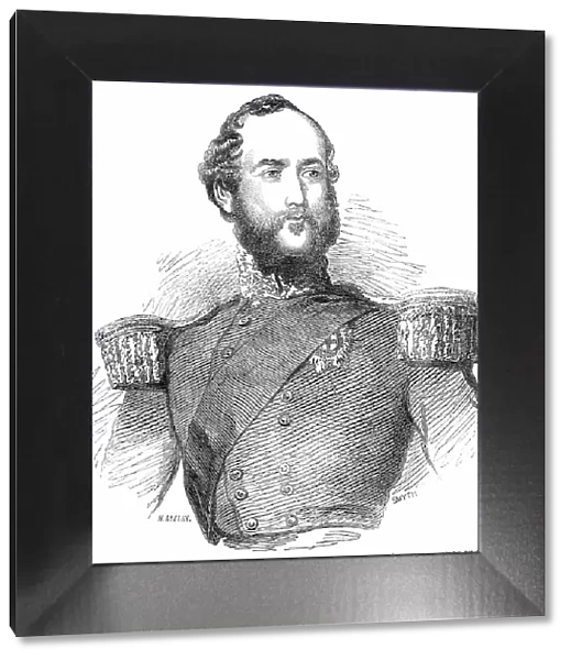 George William Frederick Charles, Duke of Cambridge... 1850. Creator: Smyth