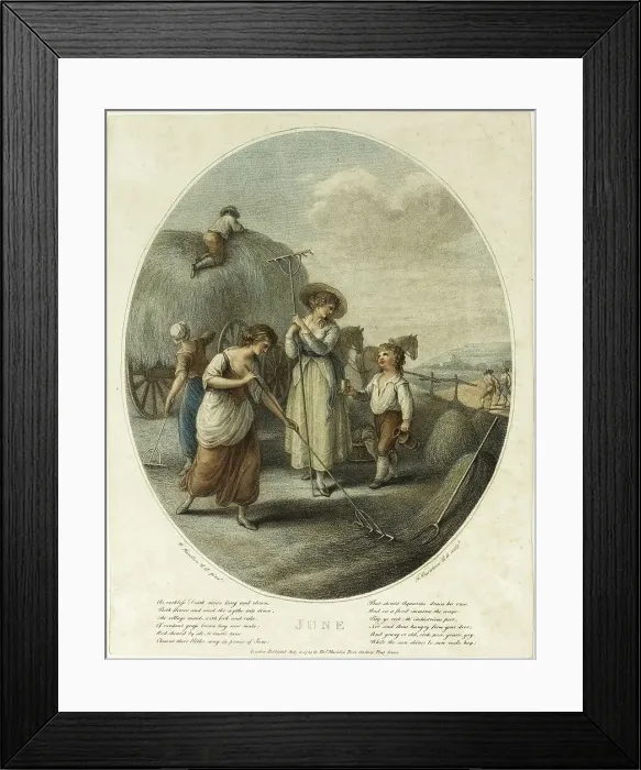 Framed Print : June, July 10, 1789. Creator: Francesco Bartolozzi Framed Print : June, July 10, 1789. Creator: Francesco Bartolozzi