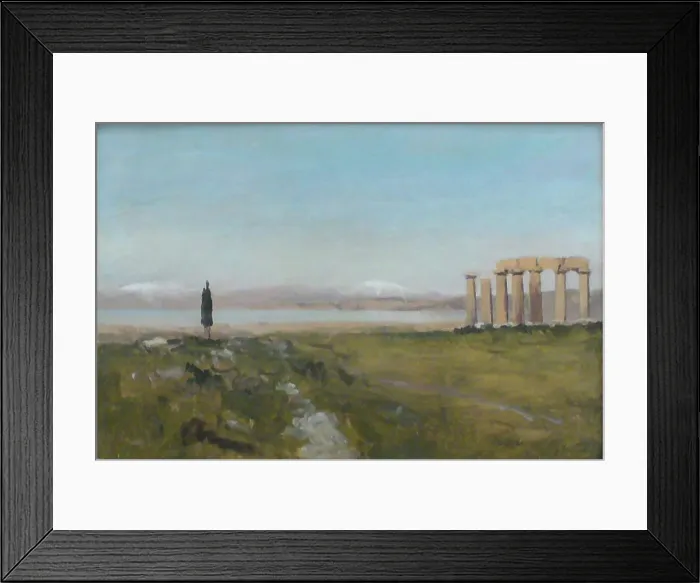 Framed Print : Corinth, 1878. Creator: Lockwood de Forest Framed Print : Corinth, 1878. Creator: Lockwood de Forest