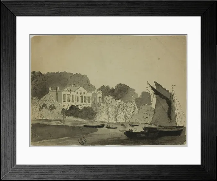 Framed Print : Osborne House, Isle of Wight, n.d. Creator: Unknown Framed Print : Osborne House, Isle of Wight, n.d. Creator: Unknown