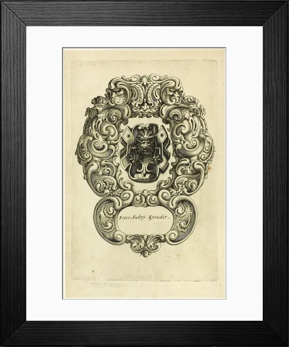 Framed Print : Title Page, 1630. Creator: Pierre Aubry Framed Print : Title Page, 1630. Creator: Pierre Aubry