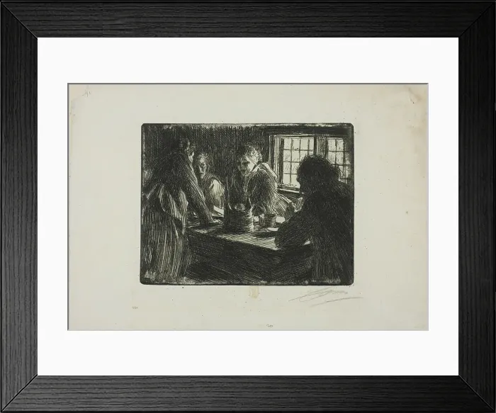 Framed Print : The Bride's-Maid, 1905. Creator: Anders Leonard Zorn Framed Print : The Bride's-Maid, 1905. Creator: Anders Leonard Zorn
