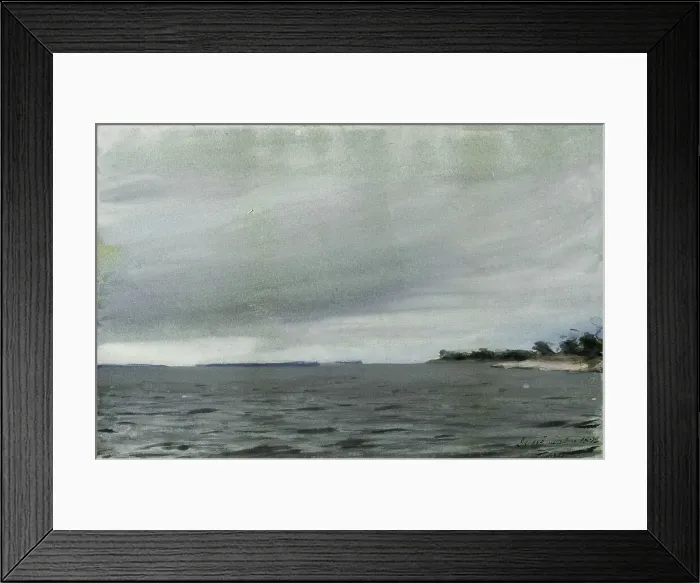 Framed Print : Dragö, Sweden, 1892. Creator: Anders Leonard Zorn Framed Print : Dragö, Sweden, 1892. Creator: Anders Leonard Zorn