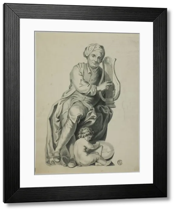 Framed Print : Monument to Handel, n.d. Creator: Unknown Framed Print : Monument to Handel, n.d. Creator: Unknown