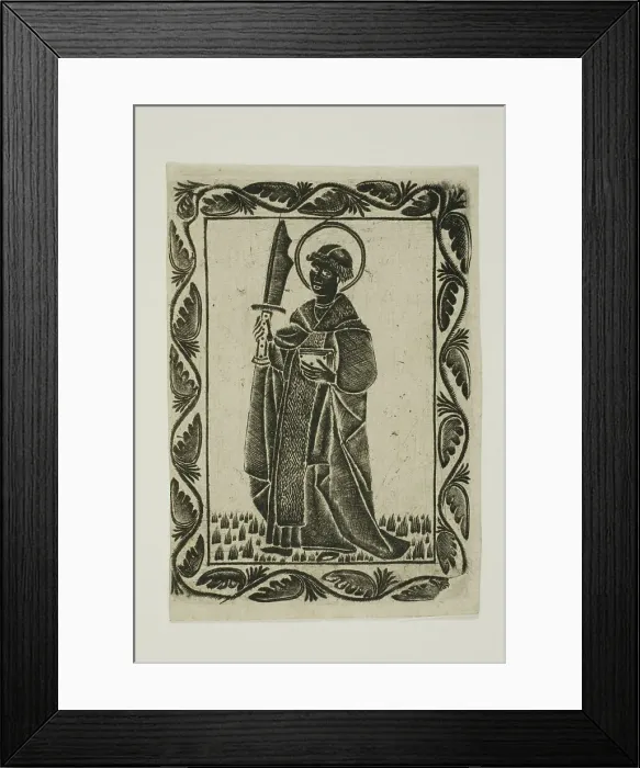 Framed Print : Saint Peter Martyr, c. 1450-60. Creator: Unknown Framed Print : Saint Peter Martyr, c. 1450-60. Creator: Unknown