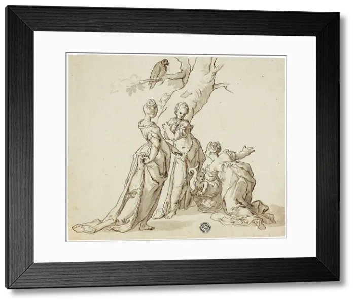 Framed Print : Discovery of Erichthonius, n.d. Creator: Unknown Framed Print : Discovery of Erichthonius, n.d. Creator: Unknown