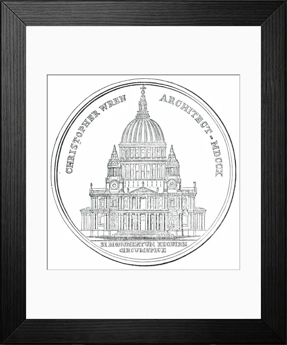Framed Print : Reverse of the Wren Medal, 1850. Creator: Unknown. Reverse of the Wren Medal, 1850. Creator: Unknown Framed Print : Reverse of the Wren Medal, 1850. Creator: Unknown. Reverse of the Wren Medal, 1850. Creator: Unknown
