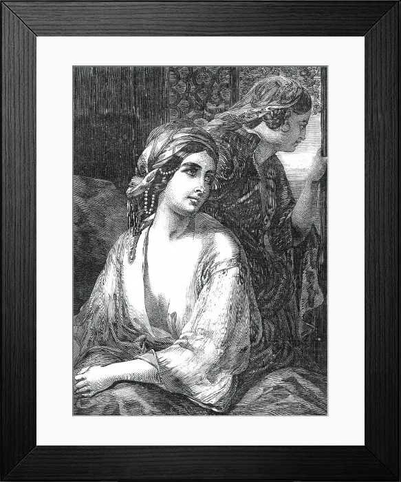 Framed Print : Exhibition of the British Institution - No. 2. Medora - painted by W. Fisher, 1850. Creator: Smith & Cheltnam. Exhibition of the British Institution - No. 2. Medora - painted by W. Fisher, 1850. Creator: Smith & Cheltnam Framed Print : Exhibition of the British Institution - No. 2. Medora - painted by W. Fisher, 1850. Creator: Smith & Cheltnam. Exhibition of the British Institution - No. 2. Medora - painted by W. Fisher, 1850. Creator: Smith & Cheltnam