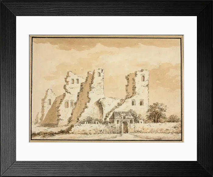 Framed Print : Altena Castle, Near Delft, Demolished in 1572, n.d. Creator: Abraham Rademaker Framed Print : Altena Castle, Near Delft, Demolished in 1572, n.d. Creator: Abraham Rademaker