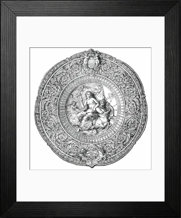 Framed Print : The Warwick Race Plate, 1850. Creator: Unknown Framed Print : The Warwick Race Plate, 1850. Creator: Unknown