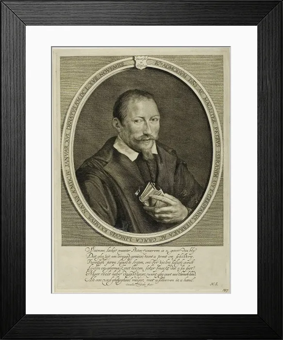 Framed Print : Peter Isbrandt, n.d. Creator: Cornelis de Visscher Framed Print : Peter Isbrandt, n.d. Creator: Cornelis de Visscher
