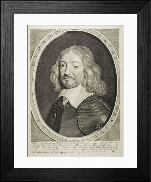 Framed Print : Johann Wolfert van Brederode, 1644. Creator: Cornelis de Visscher Framed Print : Johann Wolfert van Brederode, 1644. Creator: Cornelis de Visscher