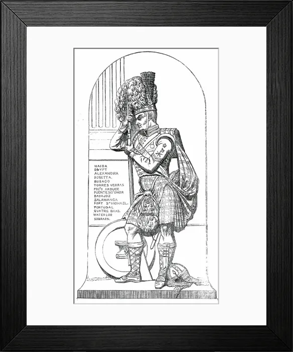 Framed Print : Madras Testimonial to Major-General Sir Robert Dick, 1850. Creator: Unknown Framed Print : Madras Testimonial to Major-General Sir Robert Dick, 1850. Creator: Unknown
