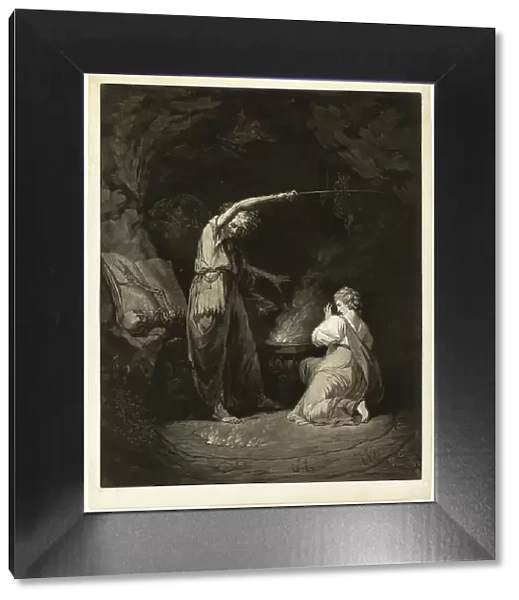 The Witches Cauldron or Incantation, 1772. Creator: John Dixon