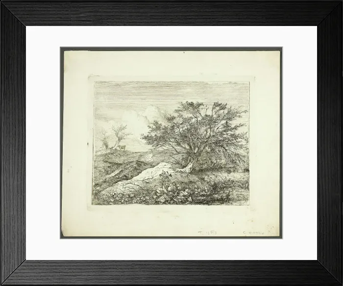 Framed Print : At Bawburgh, 1813. Creator: John Crome Framed Print : At Bawburgh, 1813. Creator: John Crome