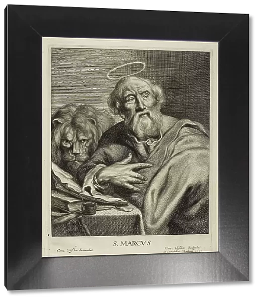 Saint Mark, n.d. Creator: Cornelis de Visscher