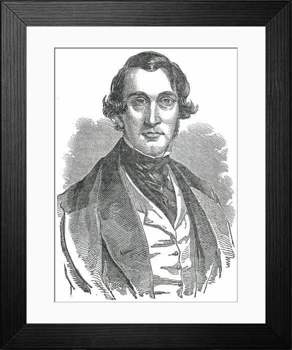 Framed Print : Mr. John Locke, M.P. for Honiton, 1850. Creator: Unknown Framed Print : Mr. John Locke, M.P. for Honiton, 1850. Creator: Unknown