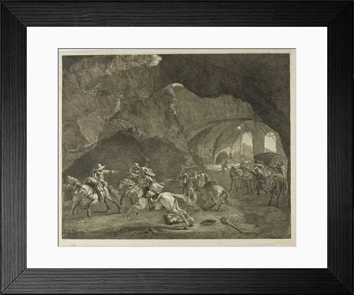 Framed Print : Ambuscade, n.d. Creator: Cornelis de Visscher Framed Print : Ambuscade, n.d. Creator: Cornelis de Visscher