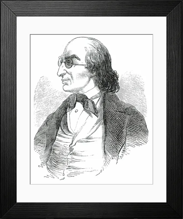 Framed Print : M. Hassenpflug, Minister of Justice and Finance of the Electorate of Hesse-Cassel, 1850. Creator: Unknown Framed Print : M. Hassenpflug, Minister of Justice and Finance of the Electorate of Hesse-Cassel, 1850. Creator: Unknown