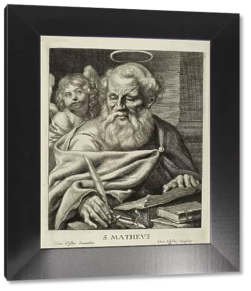 Saint Matthew, n.d. Creator: Cornelis de Visscher
