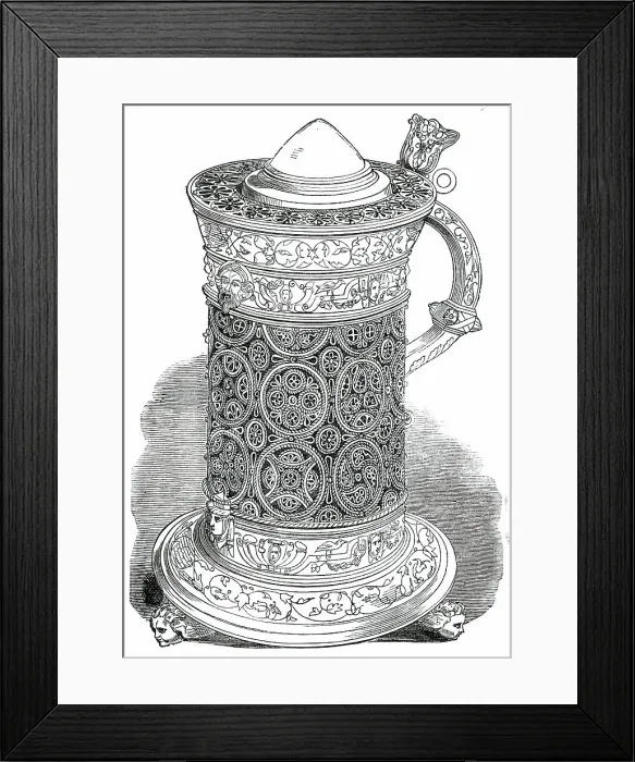 Framed Print : Poison Cup - 16th Century, 1850. Creator: Unknown Framed Print : Poison Cup - 16th Century, 1850. Creator: Unknown