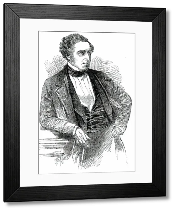 Framed Print : Robert Stephenson, Esq. M.P. for Whitby, 1850. Creator: Unknown Framed Print : Robert Stephenson, Esq. M.P. for Whitby, 1850. Creator: Unknown