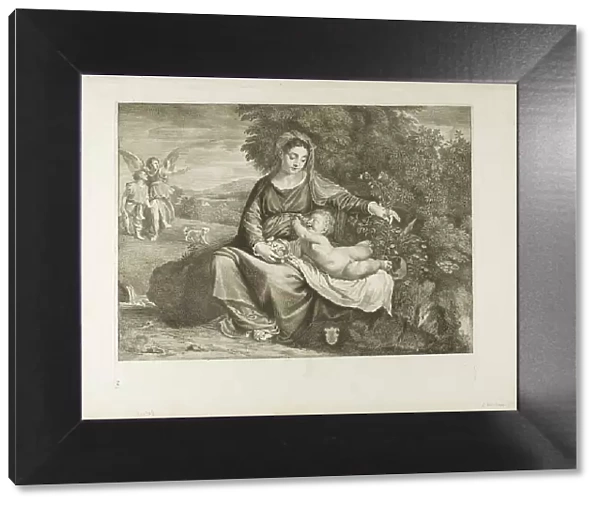 Madonna and Child, n.d. Creator: Cornelis de Visscher
