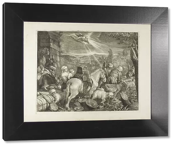 Abraham's Arrival at Sichem, n.d. Creator: Cornelis de Visscher
