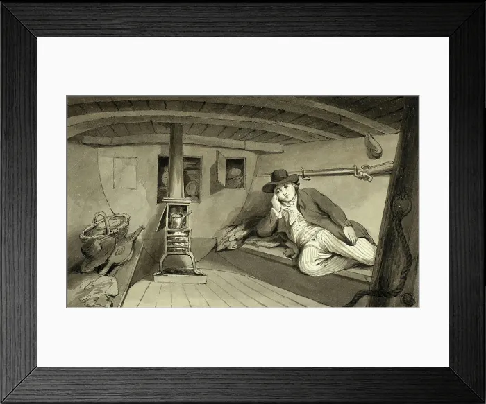 Framed Print : Webster's Cabin, n.d. Creators: Isaac Cruikshank, Paul Sandby, Isaac Robert Cruikshank Framed Print : Webster's Cabin, n.d. Creators: Isaac Cruikshank, Paul Sandby, Isaac Robert Cruikshank