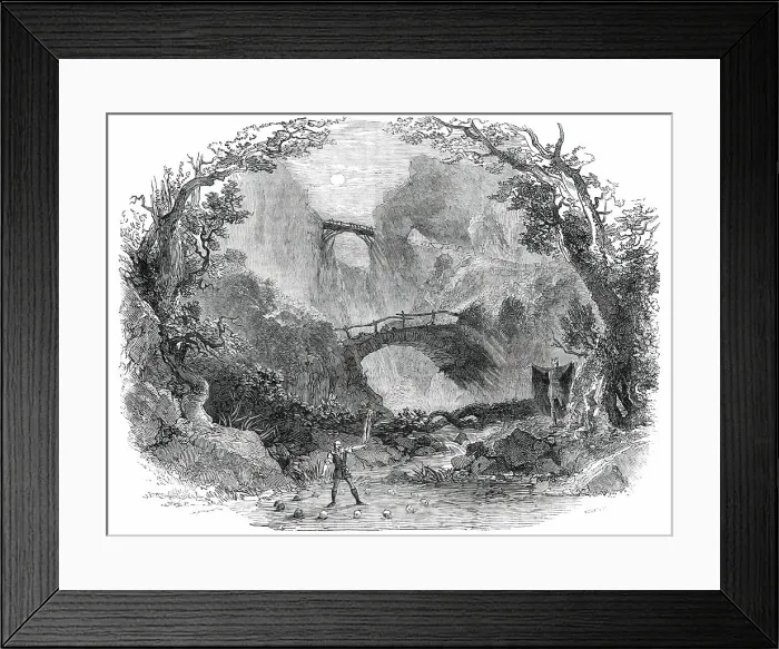 Framed Print : Scene from Der Freischutz (The Wolf's Glen), at the Royal Italian Opera, 1850. Creator: Smyth. Scene from Der Freischutz (The Wolf's Glen), at the Royal Italian Opera, 1850. Creator: Smyth Framed Print : Scene from Der Freischutz (The Wolf's Glen), at the Royal Italian Opera, 1850. Creator: Smyth. Scene from Der Freischutz (The Wolf's Glen), at the Royal Italian Opera, 1850. Creator: Smyth