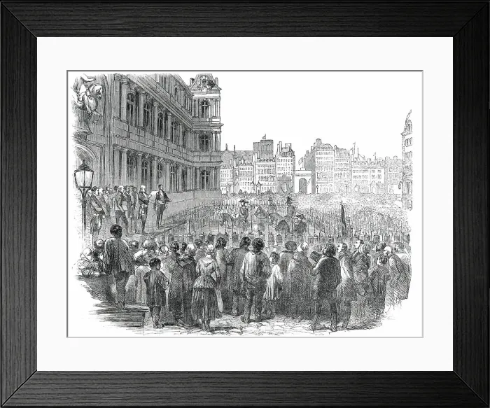 Framed Print : Proclamation of the Successful Candidates for the Department of the Seine... Paris, 1850. Creator: Unknown Framed Print : Proclamation of the Successful Candidates for the Department of the Seine... Paris, 1850. Creator: Unknown