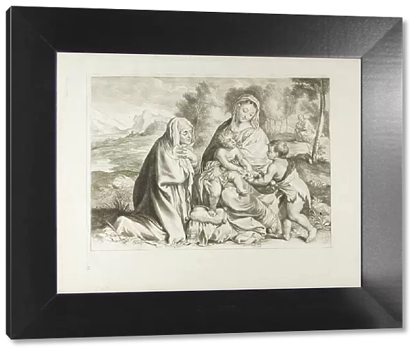 Holy Family, n.d. Creator: Cornelis de Visscher