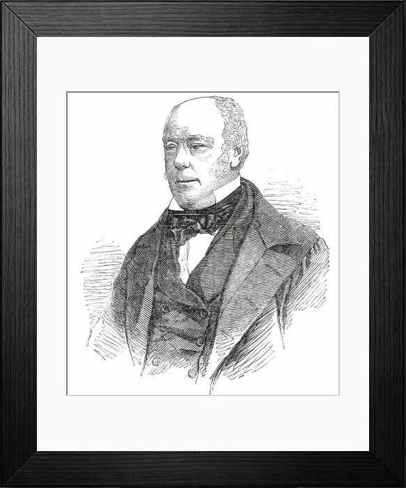 Framed Print : Mr. Hatchell, M.P. for Windsor, 1850. Creator: Unknown Framed Print : Mr. Hatchell, M.P. for Windsor, 1850. Creator: Unknown