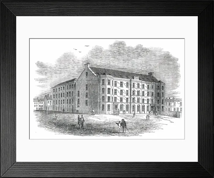 Framed Print : The Stockport Sunday-School, 1850. Creator: Unknown Framed Print : The Stockport Sunday-School, 1850. Creator: Unknown