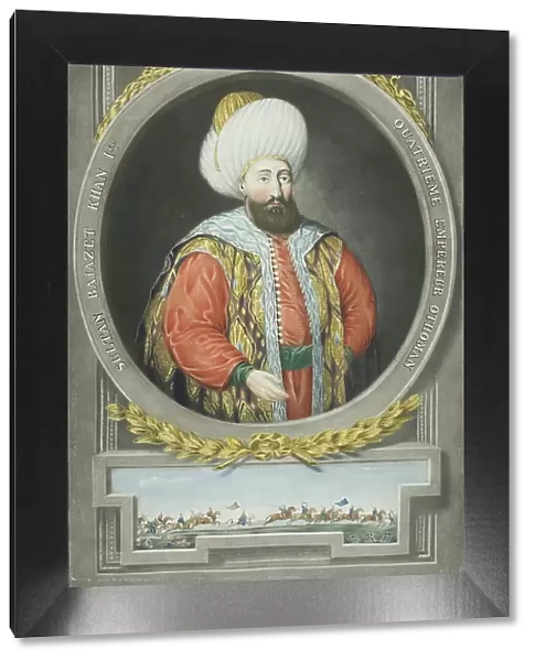 Bajazet Kahn I, from Portraits of the Emperors of Turkey, 1815. Creator: John Young