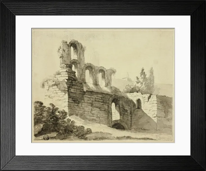 Framed Print : Ruin, n.d. Creator: Unknown Framed Print : Ruin, n.d. Creator: Unknown