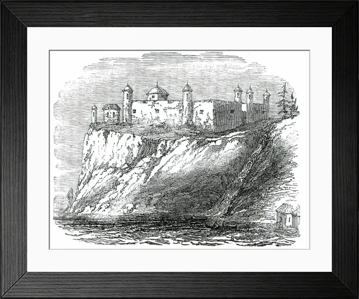Framed Print : Chagres - the Fort, 1850. Creator: Unknown Framed Print : Chagres - the Fort, 1850. Creator: Unknown