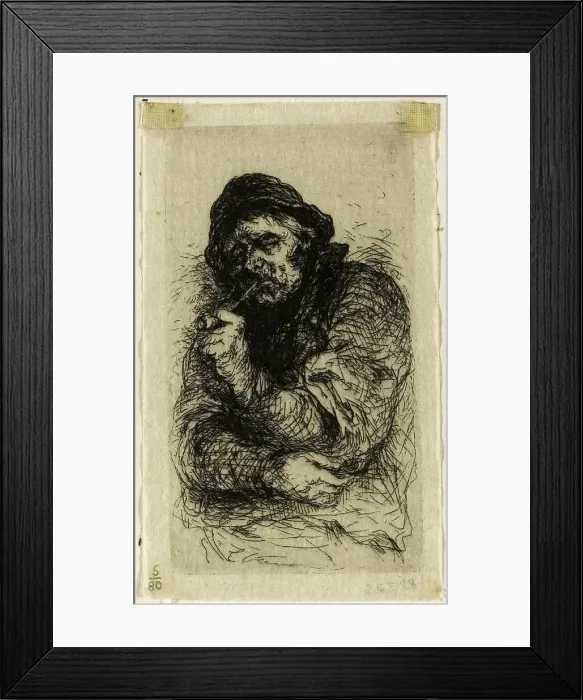 Framed Print : The Old Sailor, n.d. Creator: Jozef Israels Framed Print : The Old Sailor, n.d. Creator: Jozef Israels