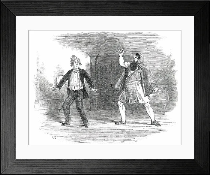Framed Print : Sketch from the New Drama of Jessie Gray, at the Adelphi Theatre, 1850. Creator: Unknown. Sketch from the New Drama of Jessie Gray, at the Adelphi Theatre, 1850. Creator: Unknown Framed Print : Sketch from the New Drama of Jessie Gray, at the Adelphi Theatre, 1850. Creator: Unknown. Sketch from the New Drama of Jessie Gray, at the Adelphi Theatre, 1850. Creator: Unknown
