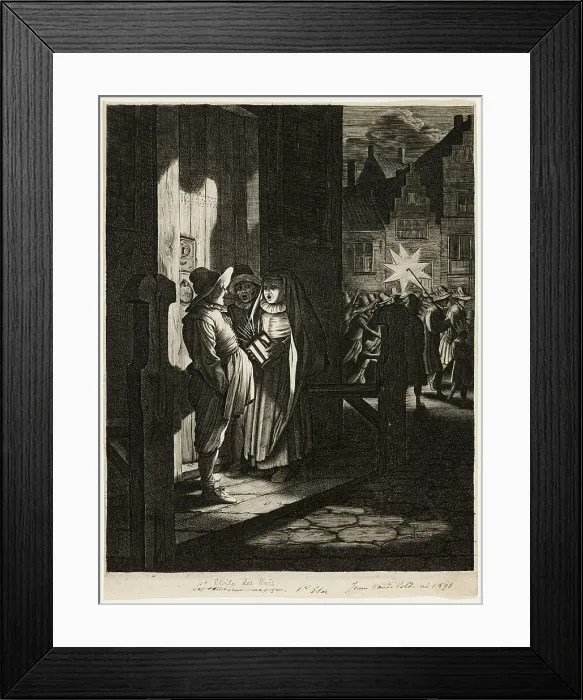 Framed Print : The Star of the Magi, c. 1616. Creator: Jan van de Velde II Framed Print : The Star of the Magi, c. 1616. Creator: Jan van de Velde II