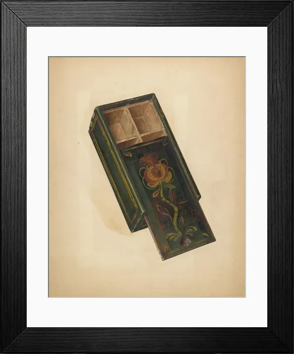 Framed Print : Spice Box, c. 1937. Creator: Angelo Bulone Framed Print : Spice Box, c. 1937. Creator: Angelo Bulone