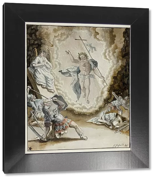 Resurrection of Christ, 1827. Creator: Gerardus Gossen