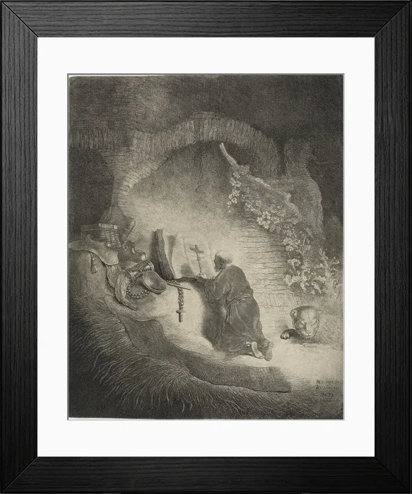 Framed Print : Saint Jerome, 1631. Creator: St Jerome Framed Print : Saint Jerome, 1631. Creator: St Jerome